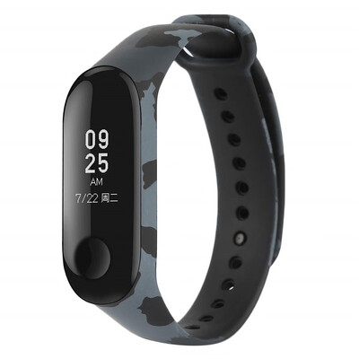 

Camouflage Replacement Silicone Wrist Strap Watch Band for Xiaomi Mi Band 4