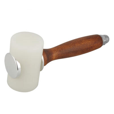 

Greensen T Shape Leather Nylon Hammer Wood Handle Leather Carving Mallet Craft Tool