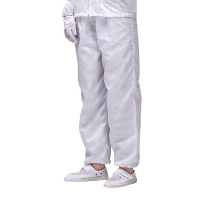 

Anti-Static Protection Work Trousers Labor Protective Painting Food Clean Room Workshop Laboratory Dust-proof PantsWhiteSizeXXX