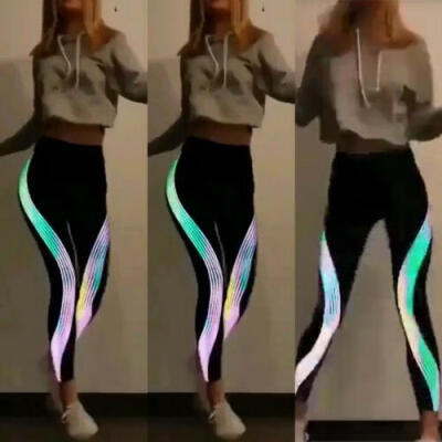 

Sports Womens Yoga Leggings Fitness Gym Exercise Running Jogging Pants Trouser