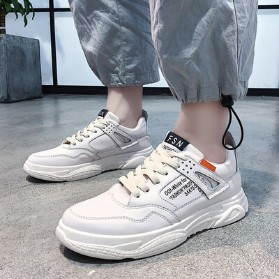 

Ins mens shoes Korean version of the trend of wild shoes sports&leisure old little white tide shoes white shoes autumn