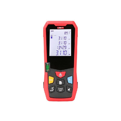 

UNI-T 100m Handheld Digital Laser Distance Meter High Precision Range Finder Portable Rangefinder Length Area Volume Measurement 2