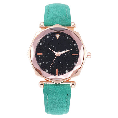 

Gypsophila luminous dial ladies fashion octagonal watch simple belt quartz student watch