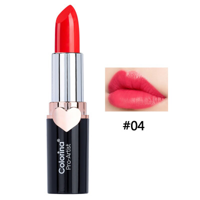 

Sexy Heart Red Velvet Lipstick maquiagem Waterproof Non-Stick Cup Long Lasting Moisturizing Lipstick Matte Nautral Makeup