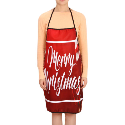 

Toponeto Christmas Decoration Waterproof Apron Christmas Dinner Party Apron
