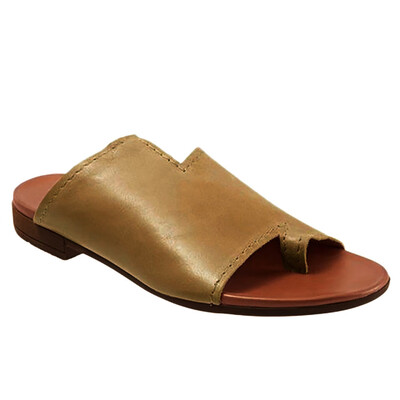 

Rose Womens Fashion Holiday Flats Open Toe Ankle Beach Shoes Roman Slippers Sandals