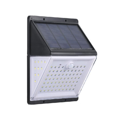 

88 LEDs Wall Lamp Solar PoweredUSB Charging Split Motion Sensor Light with VoiceRemote Control Water-resistant Safety Lighting f