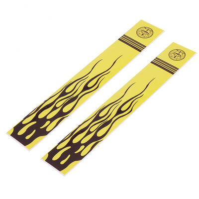

Greensen 12 Pcs Universal Archery Arrow Wraps Sticker Arrow Shaft Hunting Accessory Yellow