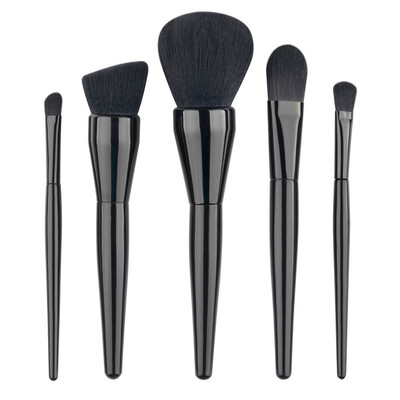 

Toponeto 5Pcs Professional Makeup Set Powder Foundation Eyeshadow Eyeliner Lip Brushes