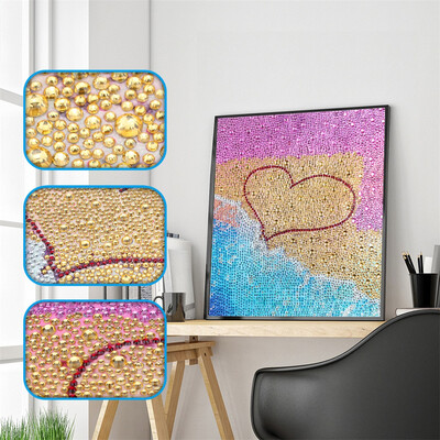 

Siaonvr Full Drill Special Shaped Diamond Painting DIY 5D Drill Cross Stitch Kits Crysta