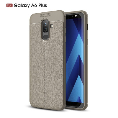 

Fecoprior Back Cover For Samsung Galaxy A6 Plus Case Soft TPU Silicon Fundas Coque Celulars