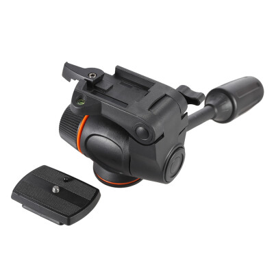 

Hydraulic Video Fluid Head with Quick Release Plate for Nikon Canon Olympus DSLR Camera Camcorder Monopod Tripod Film Making