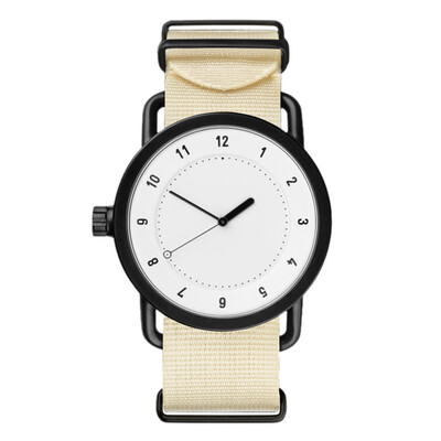 

Gobestart Couple Fashion Nylon strap Analog Quartz Round Wrist Watch Watches
