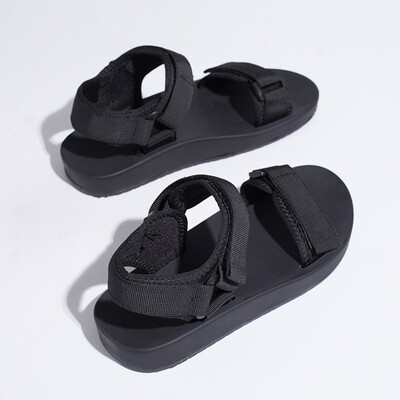 

Shoes children 2019 new online celebrity women sandals female summer fairy style students Roman beach flat soles ins tide