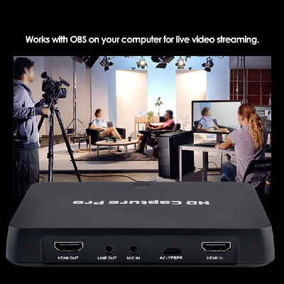 

ezcap295 HD Video Capture Pro 1080P Recorder USB 20 Playback Capture Cards with Remote Control Hardware H264 Encoding For Xbox 3