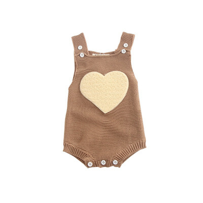 

Newborn Baby Infant Bodysuits Boy Girl Jumpsuit Bodysuit Outfits Clothes Knitted Clothes