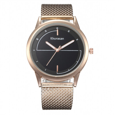 

Khorasan new ladies simulation plastic mesh belt creative watch fashion explosion models quartz watch female models