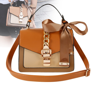 

Fashion Simple Small Square Bag Womens Designer Handbag PU Leather Chain Mobile Phone Shoulder Bags