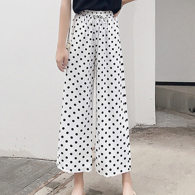 

Tailored Fashion Women Casual Loose Trousers Ankle -Length Pant