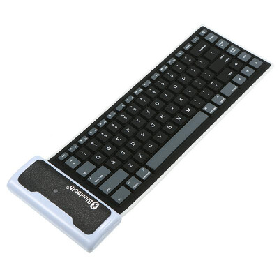 

107 Keys 24G Wireless Low-noise Silicon Keyboard Foldable And Portable Dustproof Waterproof