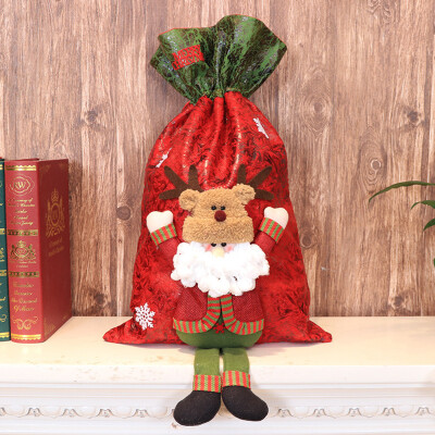 

〖Follure〗Christmas Santa Cute Ornaments Festival Party Xmas Candy Bag Storage Decoration