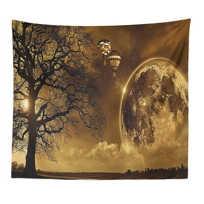 

Toponeto Colorful Print Tapestry Art Room Wall Hanging Tapestry Art Nature Home Decor