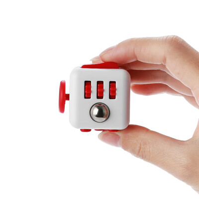 

PIECE FUN Fidget Magic Cube Style Stress Reliever Pressure Reducing Toy for Office Worker