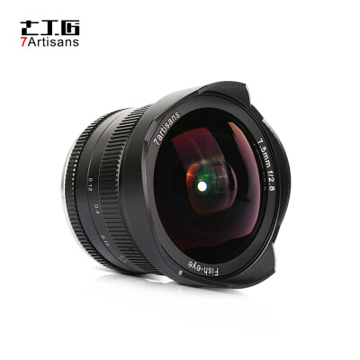 

7artisans 75mm f28 Ultra Wide Angle Aspherical Fisheye Lens Manual Focus Large Aperture for Canon M1 M2 M3 M5 M6 M10 M100