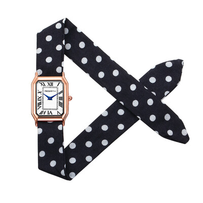 

REBIRTH Li Pofu high quality machine square dial Roman scale straps fashion art clear