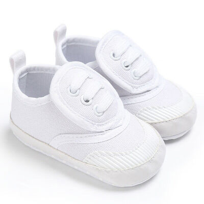 

Newborn Baby Soft Sole Crib Shoes Infant Boy Girl Toddler Sneaker Anti-Slip Soft