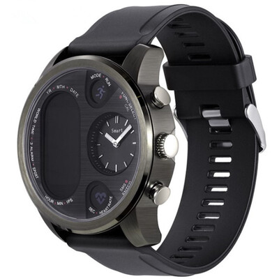 

New Sport Hybrid Smart Watch Stainless Steel Fitness Activity Tracker IP68 Waterproof Bracelet BRIM Quartz Smartwatch Wristband