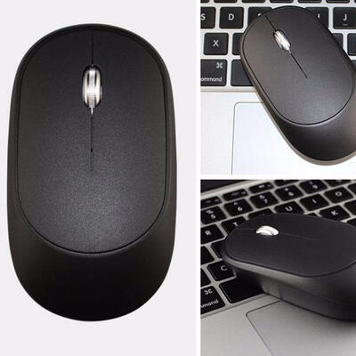 

24G Wireless Mouse With Nano Receiver 1600 DPI Slim Noiseless Rechargeable Mouse For WIN1078 MAC Android XP System