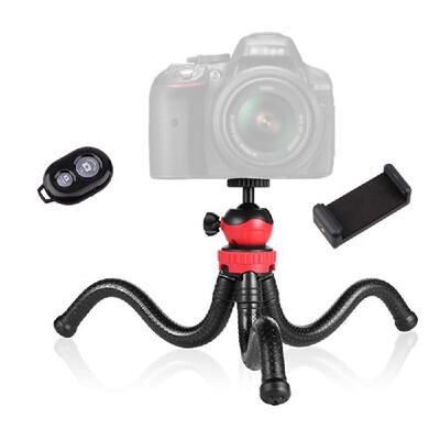 

Octopus Tripod Portable Mobile Phone Holder for Live Broadcast DSLR Photography Floor Tripods