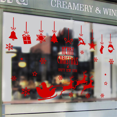 

〖Follure〗Christmas Letter Decor Removable Wall Sticker Bedroom Backdrop Art Decal DIY