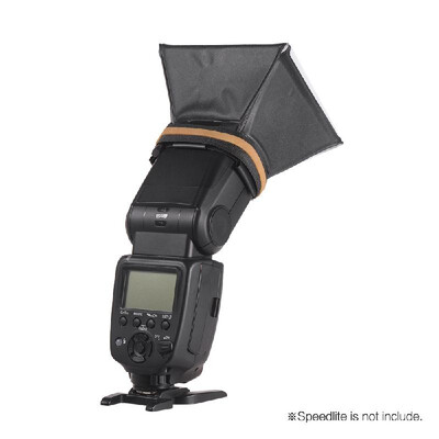 

Portable Photography Flash Diffuser Mini Softbox Kit for Canon EOS Nikon Olympus Pentax Sony Sigma DSLR Speedlite Flash