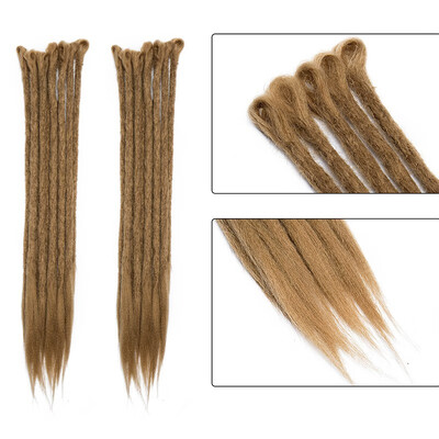 

Dreadlock Extension Ombre For Hip-Hop Synthetic Heat Resistant Crochet Braiding Hair Handmade Extension Twist Braiding For Women