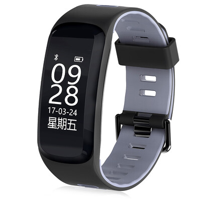 

Refurbished NO1 F4 Heart Rate Smartband IP68 Waterproof Sleep Monitor Sedentary Reminder Remote Camera Bluetooth 40