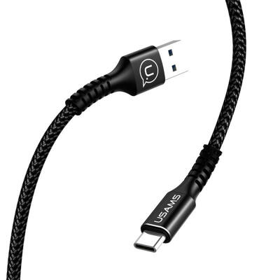 

Usams Type-C Data Cable 3A Fast Charge Android Data Cable Huawei Millet Meizu Letv Fast Charging Cable