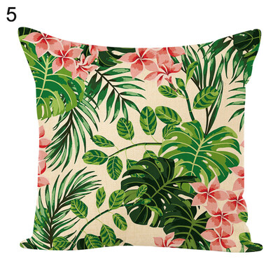 

Flower Green Plants Square Throw Pillow Case Cushion Cover Sofa Bed Car Decor