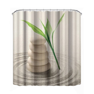 

Bathroom Shower Curtain Decoration Waterproof Print 1180180cm