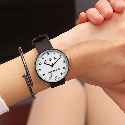 

Supply childrens watch cartoon pattern silicone quartz watch small fresh digital watch