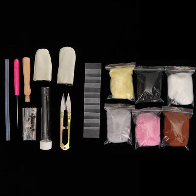 

Greensen 6 Colors Wool Roving Needle Wool Felting Tools DIY Craft Making Supplies
