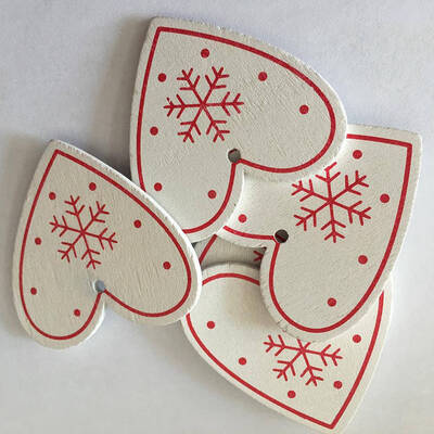 

Natural Wood Christmas Ornaments Pendant Hanging Gifts Snowflakes Christmas Tree Decor