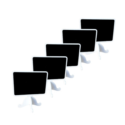 

Siaonvr Mini Chalkboard With Stand Wedding Shop signCake Black board Craft Fair