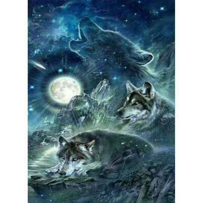 

Toponeto 5D Embroidery Paintings Rhinestone Pasted DIY Diamond Painting Cross Stitch
