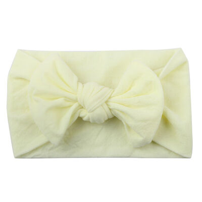 

Baby Tie Bow Pom Pom Head Wrap Turban Top Knot Headband Newborn Girl Accessories