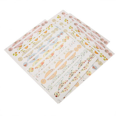 

Greensen 4 Sheets Empty Essential Oil Bottle Sticker Oval-shaped&Round Stickers Perfume Bottle Label