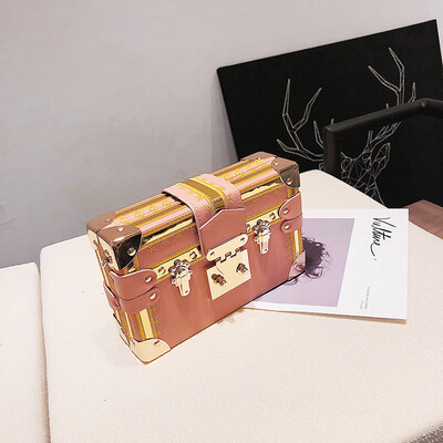 

Ins Super Fire New Small Bag Female 2019 New Tide Korean Mini Box Small Bag Joker Messenger Bag