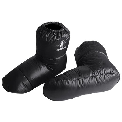 

Outdoors Camping Slippers Warm Socks for Sleeping Bag Indoors Warm Boots Men Women Winter Duck Down Booties Slipper Boots