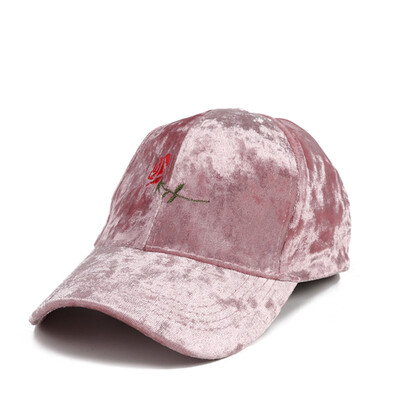 

Hat Lady Autumn&Winter Velvet Baseball Cap Letter Embroidered Baitie Duck Tongue Cap Fashion Outdoor Sunshade Cap Male